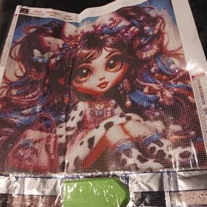 Colorful Girl Diamond Painting Kit 40x40